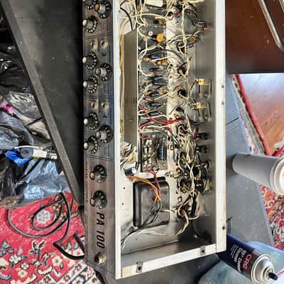 Fender PA 100 Mixer Amplifier Guitar Bass 100 watt 1970s image 11