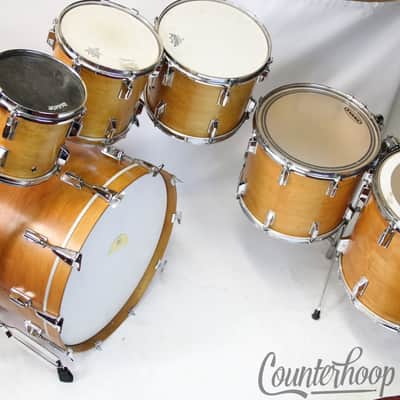 Modern Drum Shop Custom Set 22x18",8x8",10x10",12x10",14x12",16x14"Natural Maple image 15
