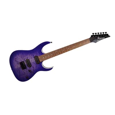 Ibanez RG421QM-CBB Electric Guitar – Cerulean Blue Burst 2025 - Cerulean Blue Burst image 1