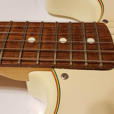 Kramer Elliot Easton EE PRO1 RARE! 1987 White/White/Rainbow image 11