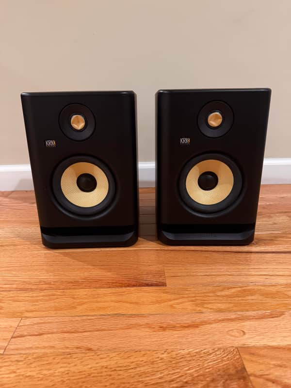 KRK RP-5 Rokit G4 2-Way 5" Active Studio Monitors (Pair) 2019 - 2021 - Black image 1