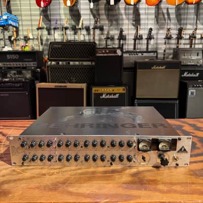 Behringer Tube Ultra-Q T1951 Vintage Series Stereo 4-Band Equalizer / Notch Filter 2000s - Silver image 2