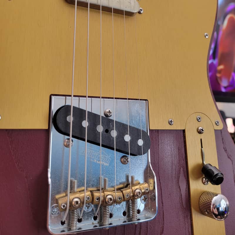 2017 – Present Suhr Andy Wood Signature Modern T SS Iron Red