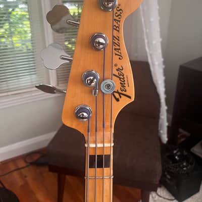 Fender American Deluxe Jazz Bass 2012 - Natural image 4