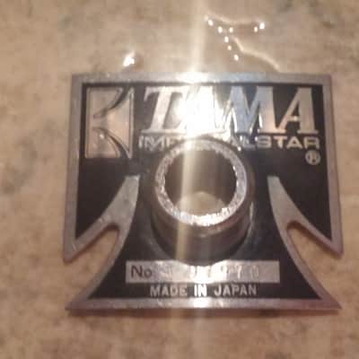 Tama Vintage IMPERIALSTAR Drum T Badge Made In Japan 70's 80's NICE !!!! image 3