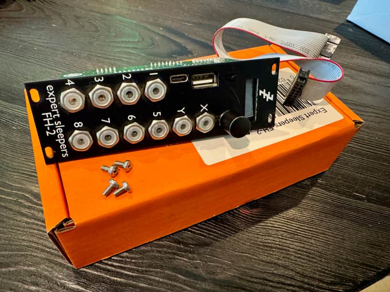 Expert Sleepers FH-2 Factotum MIDI / CV Converter Eurorack Synth Module 2018 - Present - Black image 1