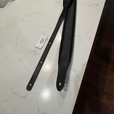 Minotaur Dave X Black Leather Guitar Strap Handmade in Europe New, David Gilmour image 11