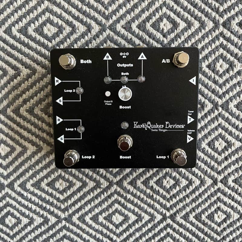 EarthQuaker Devices Swiss Things Pedalboard Reconciler owned by Eric Cannata of Young the Giant image 1