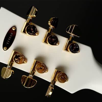 Duesenberg Starplayer TV Phonic in Venetian White with Case image 7