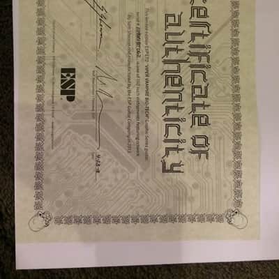ESP LTD SG Viper Biotech Limited Edition Custom Graphics Guitar EMG's LVIPERVBT image 8