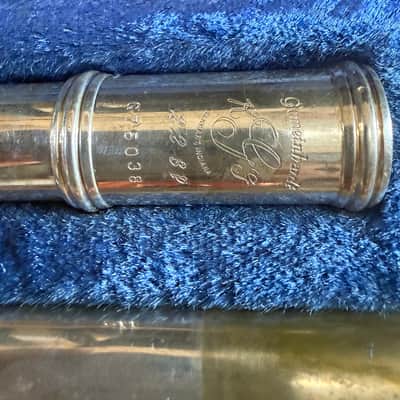 Gemeinhardt 22SP Straght-Headjoint Flute with Offset G 2010s - Silver-Plated image 5