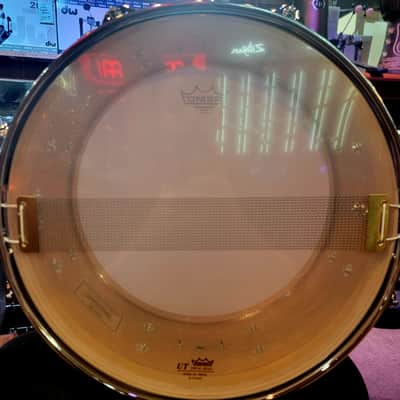 Rogers Powertone 6.5x14 Snare Natural Satin image 4