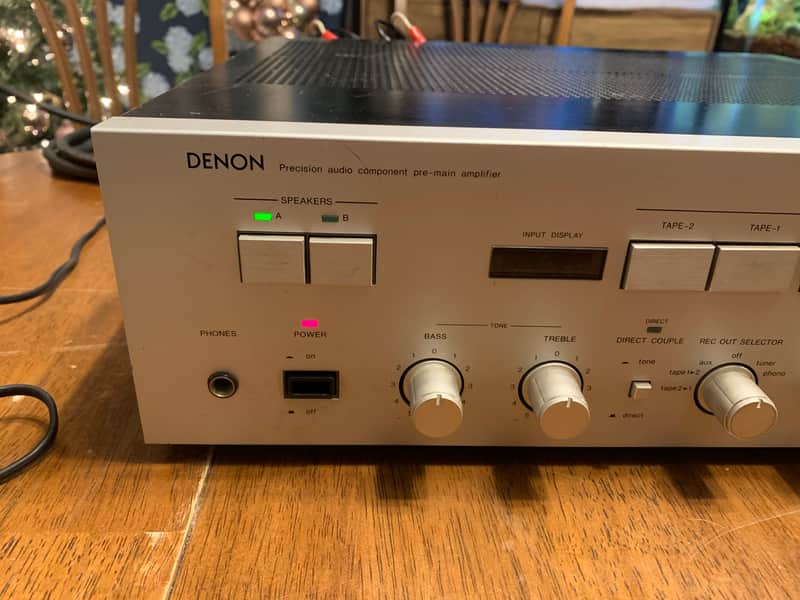 Denon PMA-750 1984 - Silver | Reverb
