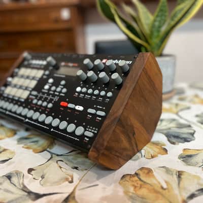 Elektron Analog Rytm mk1 stand, walnut wood image 2