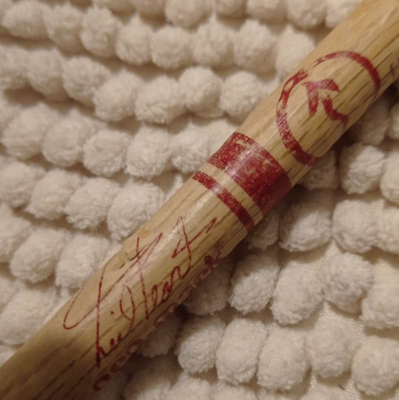 Pro-Mark Very Rare Neil Peart signature drum stick special for Rush tour 2007 "Snakes and Arrows" 2007-2008 - Japan wood image 1