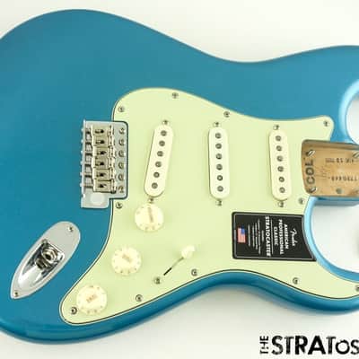 Fender American Professional Classic Strat LOADED BODY Faded Lake Placid Blue image 1