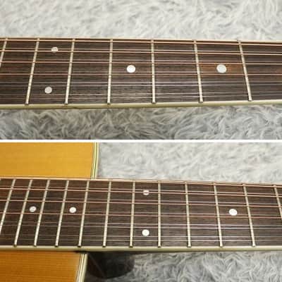 Rare 1980's Morris B-40 12 strings Acoustic Guitar Andes Rosewood Made in Japan image 5