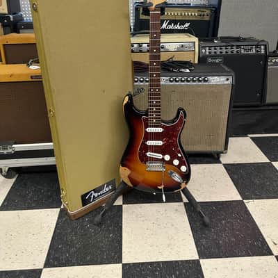 Fender American Standard Stratocaster with Rosewood Fretboard 2013 - 3-Color Sunburst image 3