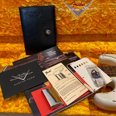 Fender Custom Shop ’59 Stratocaster Heavy Relic – 2020 – Aged Olympic White image 14