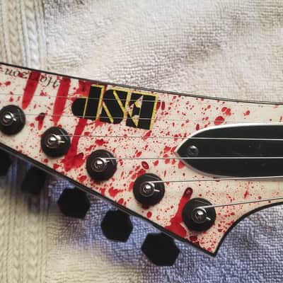 ESP USA Horizon II 2020 Blood Splatter image 3