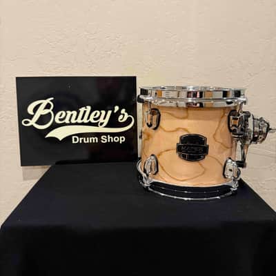 ~NEW!~ Mapex SRT807ZXN Saturn VI Maple/Walnut Hybrid 7x8 Rack Tom in Exotic Natural Burl Gloss Lacquer image 1