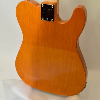 2015 Squier Affinity Series Telecaster Left-Handed Electric Guitar, Maple Fingerboard, Butterscotch Blonde w/ Bag image 11