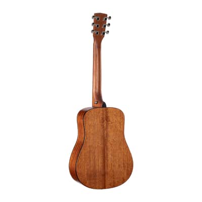 Cort ADMINIOP Standard Series Dreadnought 3/4 Size Mahogany Neck 6-String Acoustic Guitar w/Gig Bag image 2