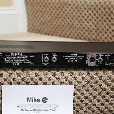 Empirical Labs EL-9 Mike-E Preamp / Compressor 2010s - Black image 2