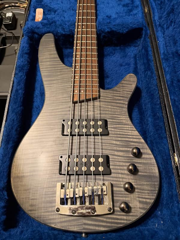 Ibanez SRX595-TGF Standard Soundgear Xtreme - Transparent Gray Flat image 1