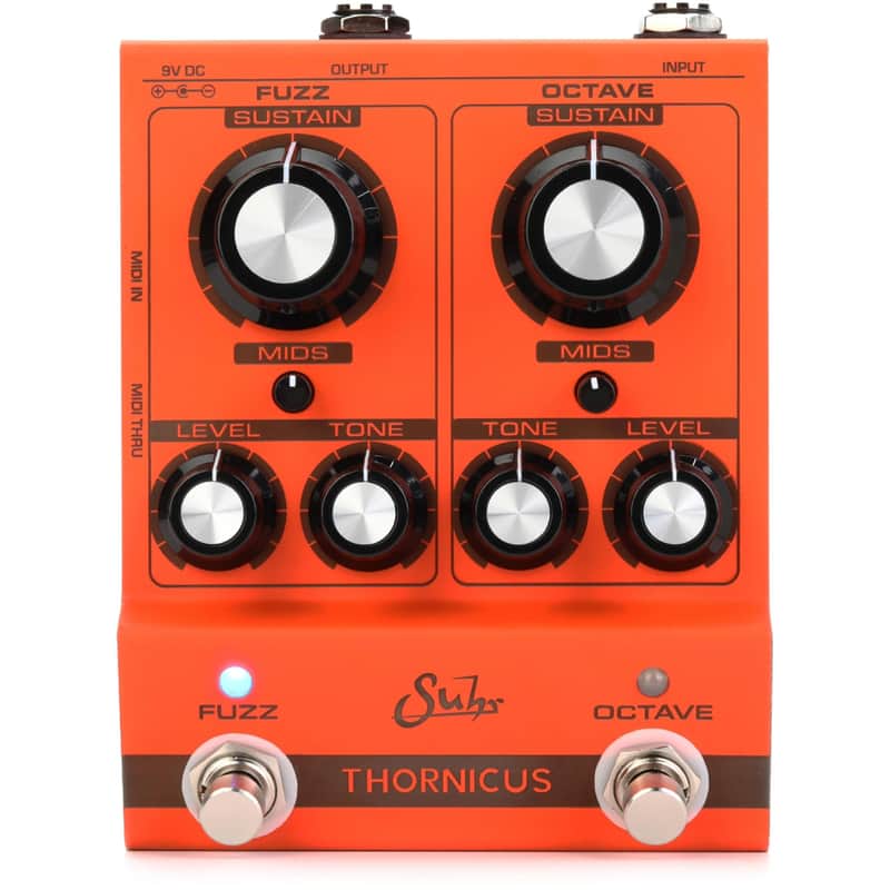 Suhr Thornicus Ian Thornley Signature Dual-Channel Octave Fuzz Guitar Effect Pedal image 1