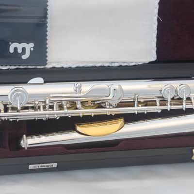 Yamaha YFL-372 Allegro Intermediate Flute *Silver Headjoint *Low-B *Split-E *Cleaned & Serviced image 10