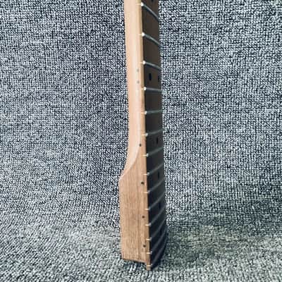 Roasted Maple Wood DIY Project Strat Style Guitar Neck image 3