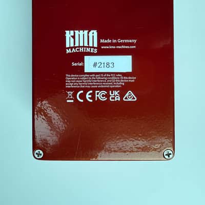 KMA Audio Machines Cirrus Spatial Temporal Modifier 2019 - 2021 - Red image 3