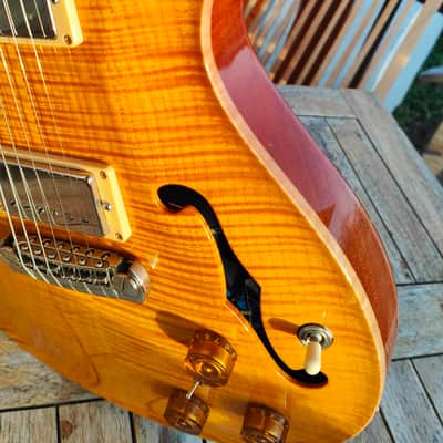 PRS Hollowbody I Piezo 10Top -2006- Vintage Yellow image 10