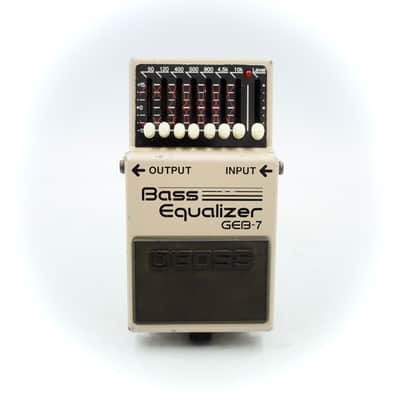 Boss GEB-7 Bass Equalizer Bass Guitar Effect Pedal CO49396 image 2