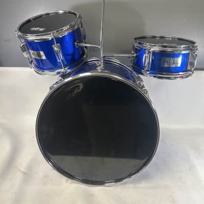 Music Alley 3 Piece Junior Drum Kit Blue image 2
