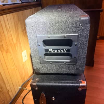 Randall RG100 150 watt Amp Head 1988 - Grey carpet aka rat hair image 6