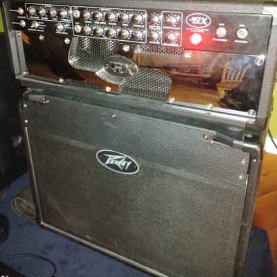 Peavey Jsx 120watt head with FS 2006ish - Chrome/black image 5