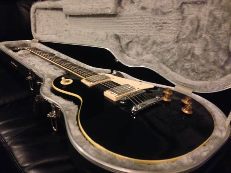 Greco Les Paul EG-500 1978 Black w/upgrades & case image 1