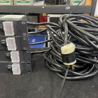 (Lot of 4) Tripp Lite RS-1215 1U 12 Outlet Port 15ft Rack-Mount Power Strips image 2