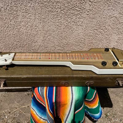 Epiphone Electar Model M 7 1938-1939 - White And Gold image 3