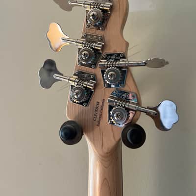 Used G&L L-2500 Left-Handed Bass, Transparent Orange image 6