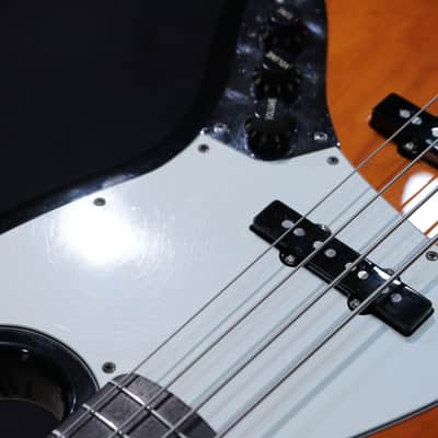 Fender Standard Jazz Bass Custom Shop Pickups Brown Sunburst Electric Bass image 14