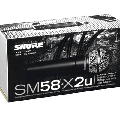 Shure SM58+X2u USB Digital Bundle image 4