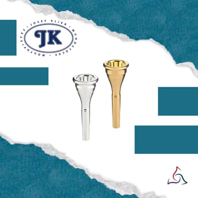 Josef Klier K Series - French Horn One-Piece Mouthpiece Cup Depth and Bore:EK (Shallow - 4.0 mm Bore) Inner Rim Diameter:3 (17 mm) image 2