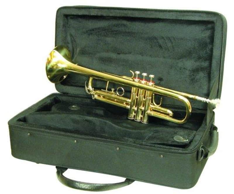 Mirage M40151 Bb Brass Trumpet with Soft Case & Backpack Straps image 1
