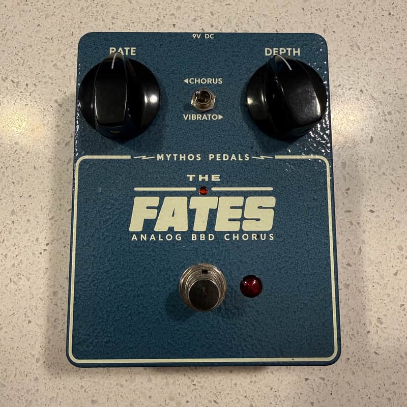 Mythos Pedals The Fates Analog BBD Chorus 2023 - Present - Blue image 1