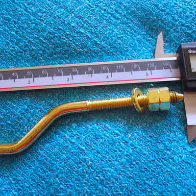 LP Matador Bongo Lug J-Hook Tension Rod, Gold image 5