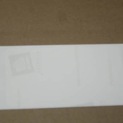 litely handled TC Electronic EMPTY Cardboard Box + original User's Manual & sticker for NDR-1 Nova Drive OD & Distortion (NO: pedal, adapter) late 2000s-early 2010s (part of 2 outer sides of BOX were spray painted white to cover water stains) image 25