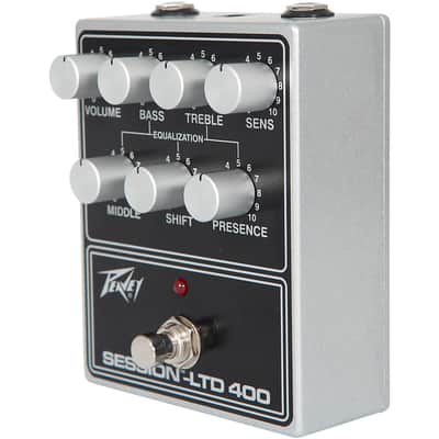 Peavey Session-LTD 400 Preamp Pedal Regular Black and White image 3